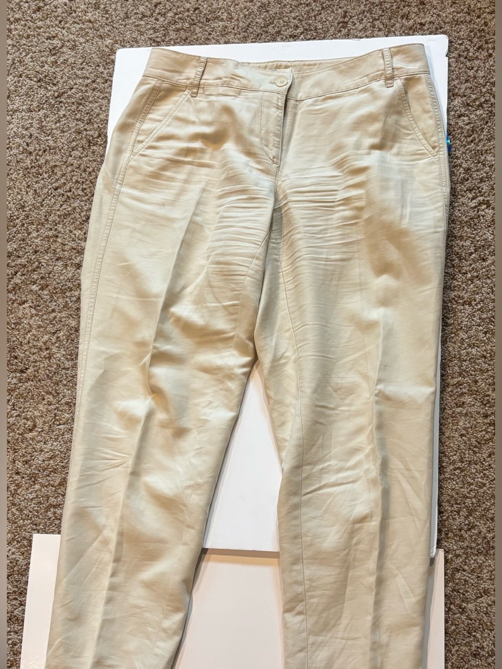 LOFT Women's Light Tan Chino Pants